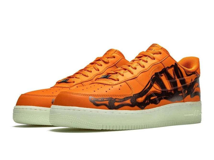 Nike Air Force 1 Low Orange Skeleton